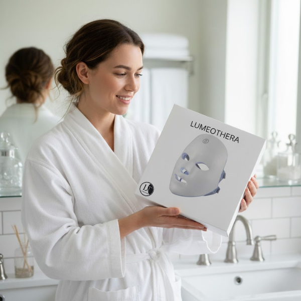 LED-Gesichtsmaske – Anti-Aging- und Hautstraffungspflege