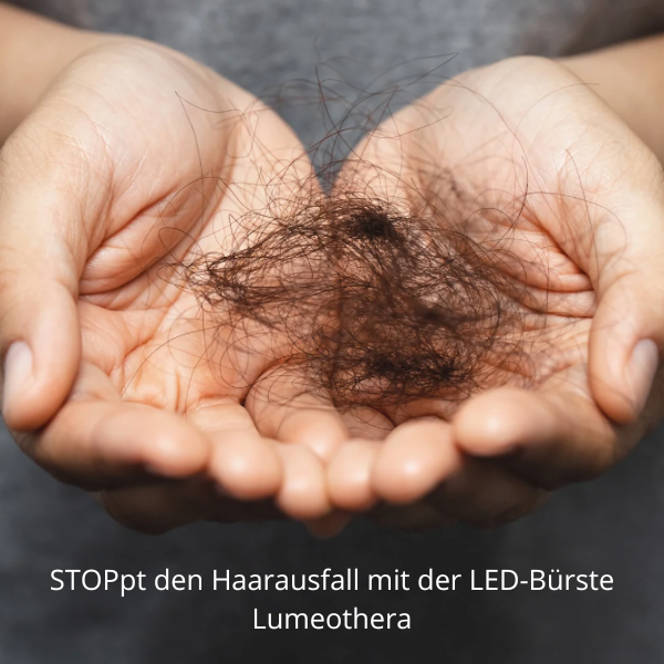 LED-Haarbürste zur Kopfhautmassage - Fördert Wachstum und Gesundheit Ihrer Haare