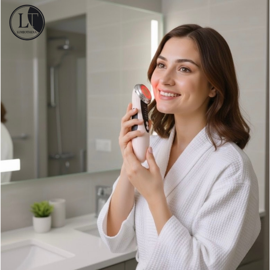 Gesichts-Lichttherapie-Masseur - Die neue Anti-Aging-Schönheitsroutine