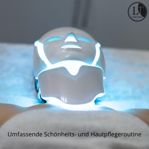 LED-Gesichts- und Halsmaske – Anti-Aging- und Hautstrahlpflege