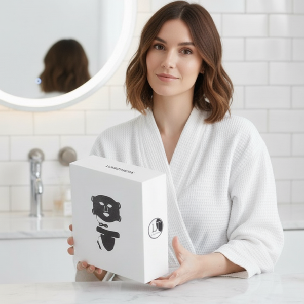 LED-Gesichtsmaske aus Silikon – Anti-Aging-Pflege und natürlicher Glow